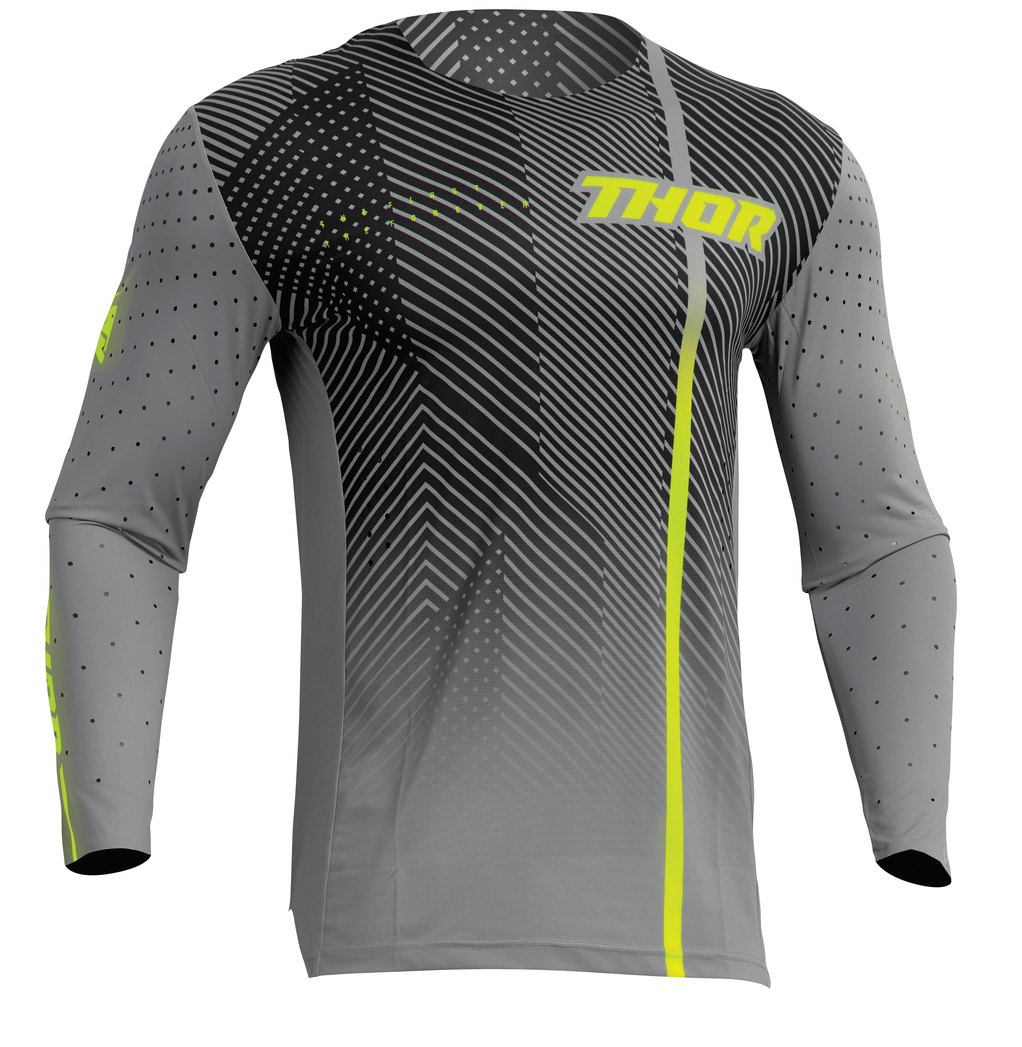 Main image of 2023 Thor Prime Tech Jersey (Grey/Green)