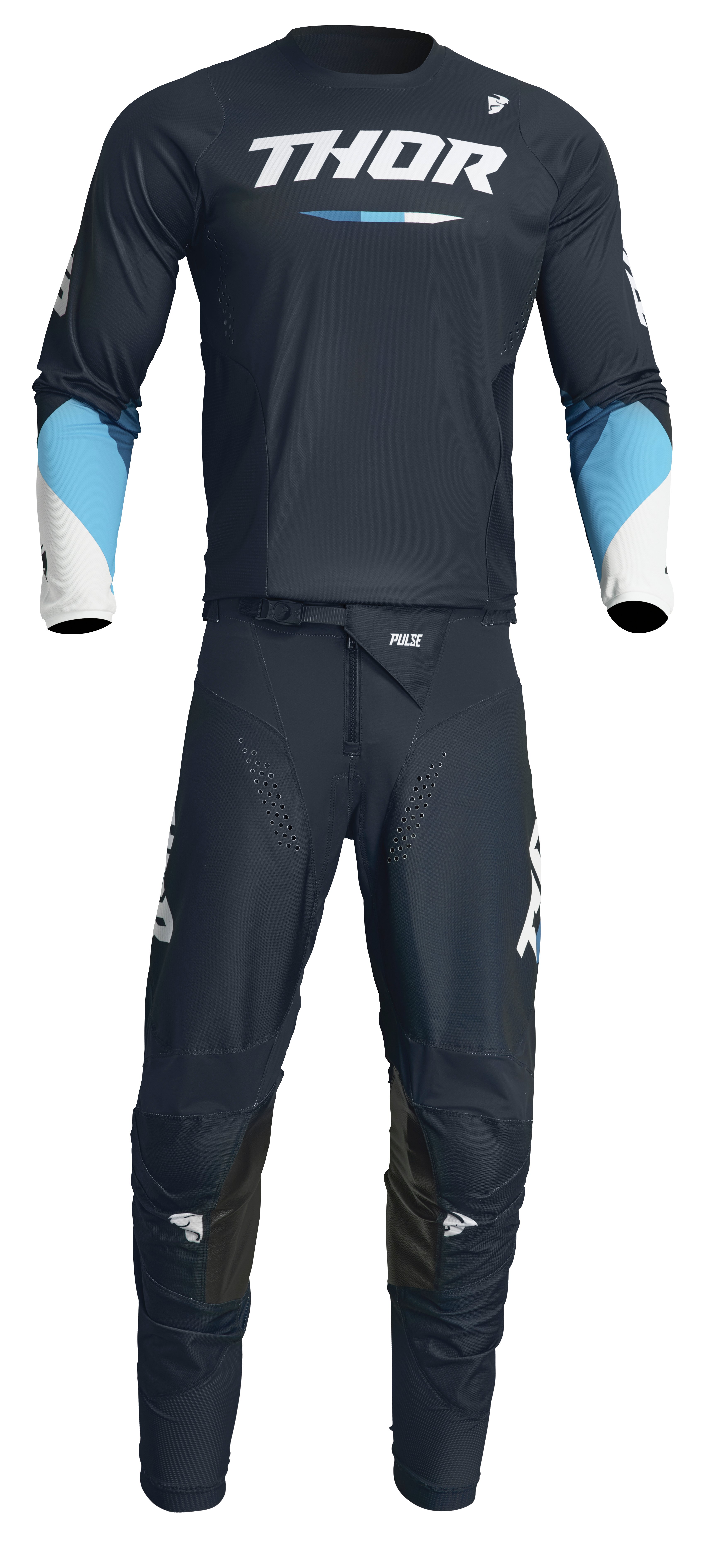 Main image of 2023 Thor Pulse Tactic Gear Set (Blue/White)