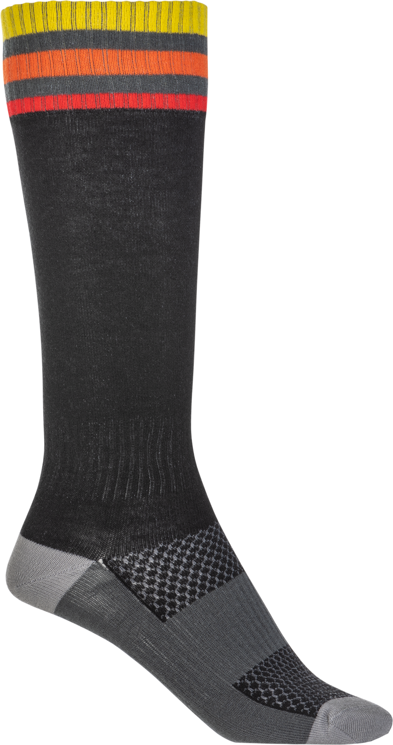 Main image of 2022 Fly Racing MX Socks Thin (Black)