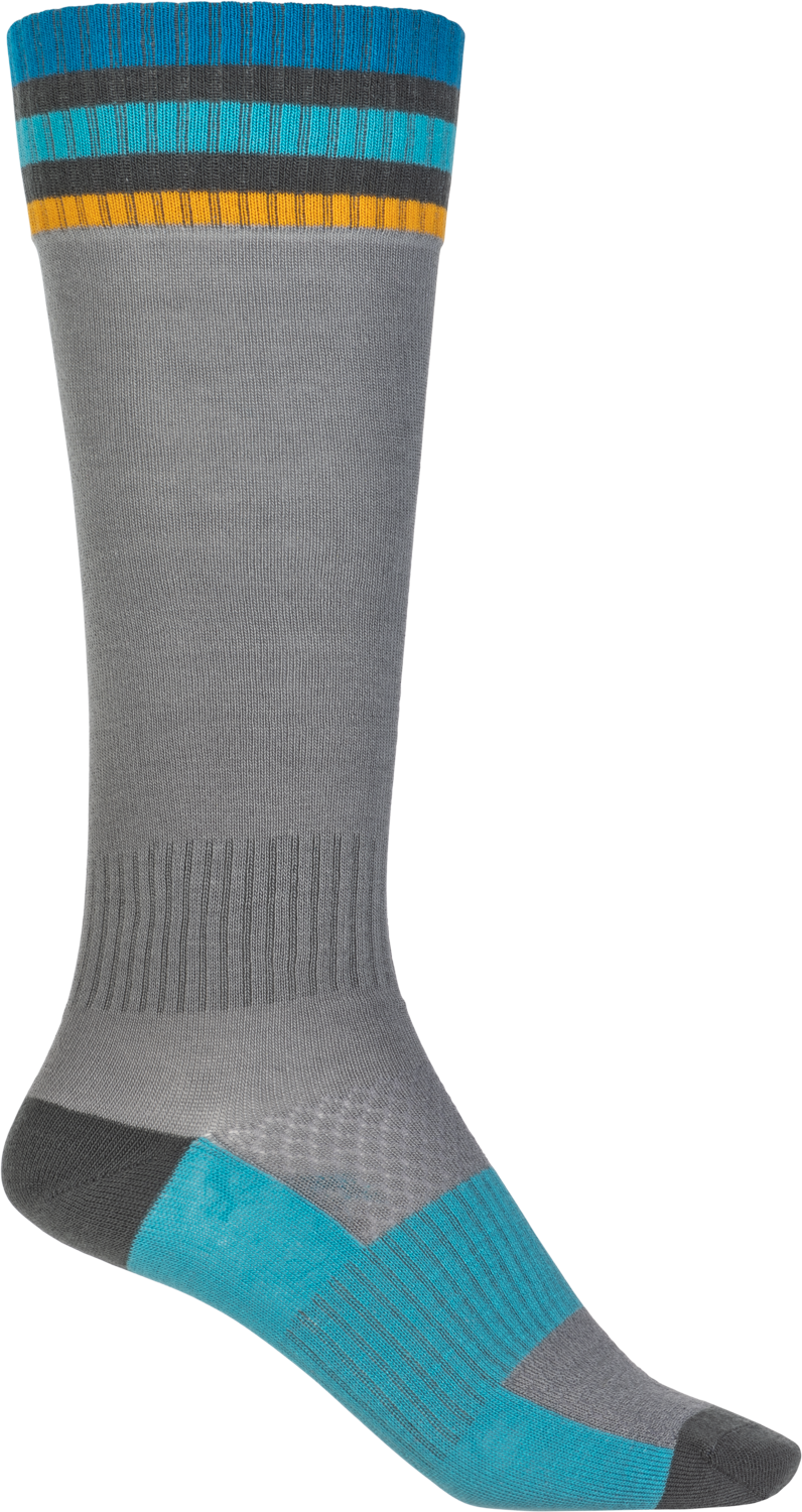 Main image of 2022 Fly Racing MX Socks Thin (Grey)