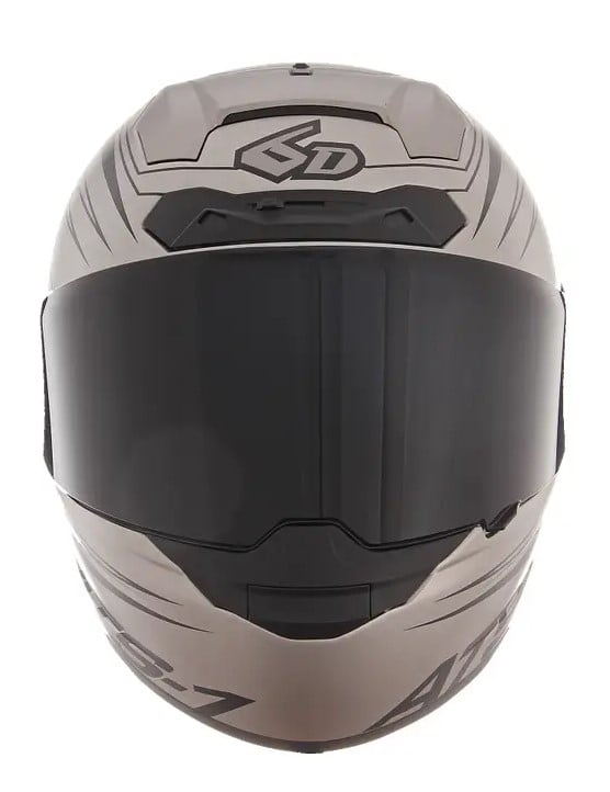 Main image of 6D ATS-1R Aero Titanium Helmet (Silver)