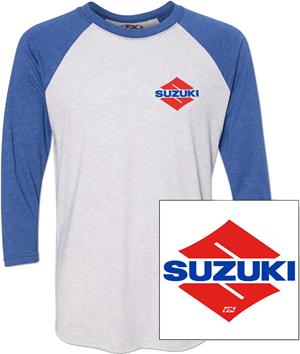 Main image of 2020 Suzuki Wedged Tee 3/4 (White/Blue)