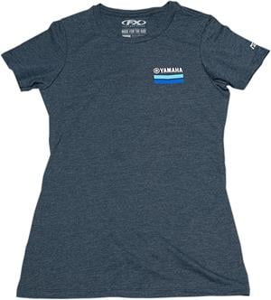 Main image of Yamaha Chevron Womens Tee (Navy)