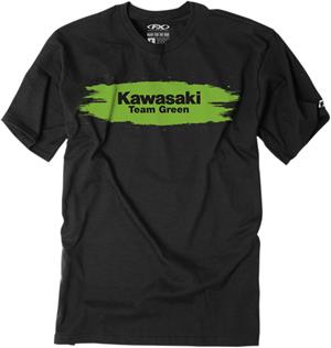 Main image of Kawasaki Team Green Youth Tee (Black)