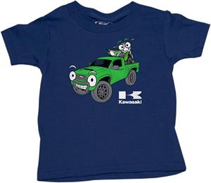 Main image of Kawasaki Truckin Toddler Tee (Navy)