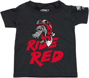 Main image of 2020 Honda Ride Red Wolf Toddler Tee (Black)