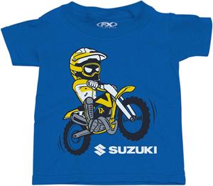 Main image of 2020 Suzuki Dirtbike Toddler Tee (Royal)