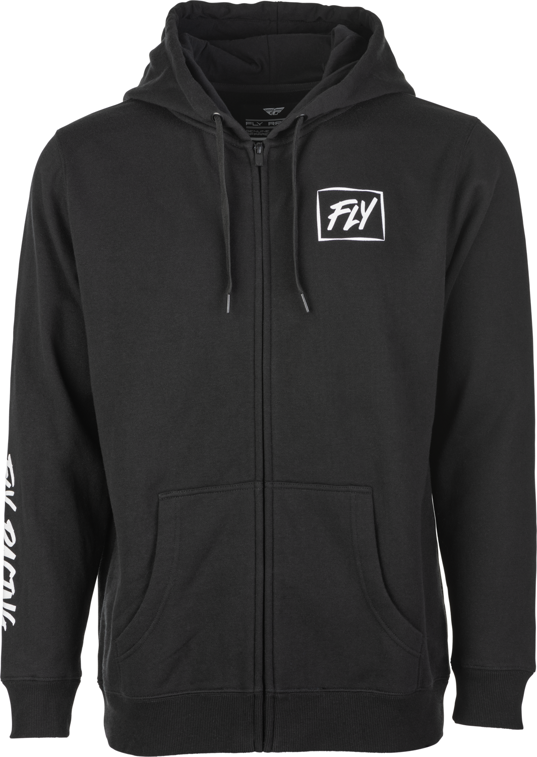 Main image of 2022 Fly Racing Lite Zip Up Hoodie (Black/White)