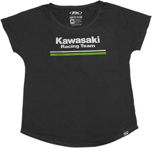 Main image of Kawasaki Stripes Womens Tee (Black)