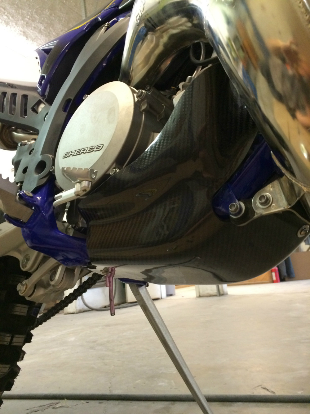 Main image of P3 Carbon Fiber Skid Plate Sherco SE 250/300 14-19