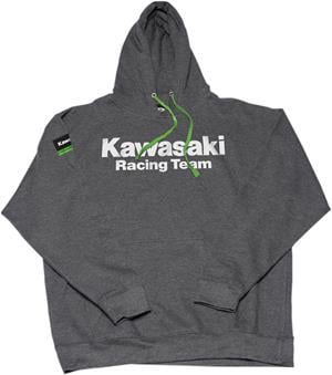 Main image of Kawasaki Team Hoodie (Charcoal)