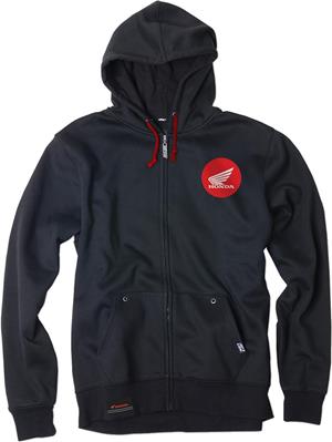 Main image of Honda Badge Zip Hoodie (Black)