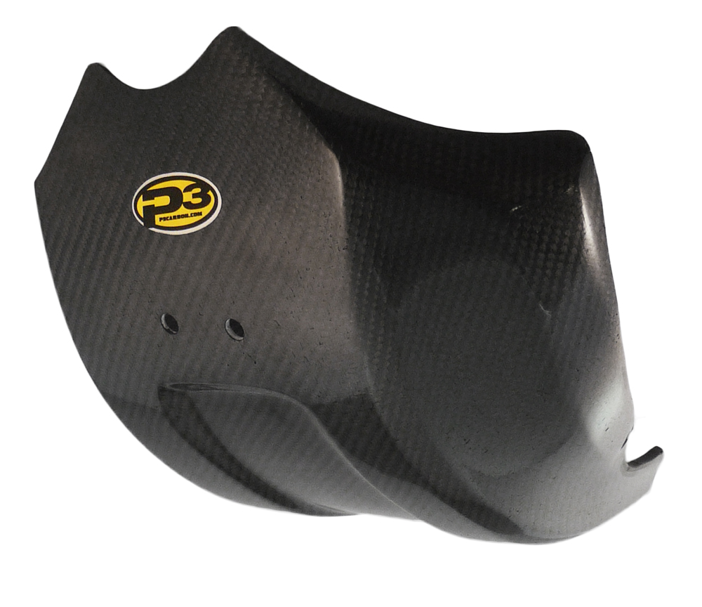 Main image of P3 Carbon Fiber Skid Plate Honda CRF250R 10-17