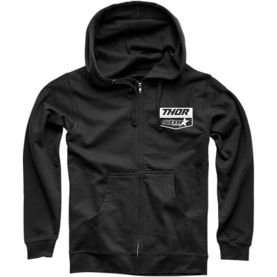 Main image of Thor Star Racing Chevron Zip-Up (Black)