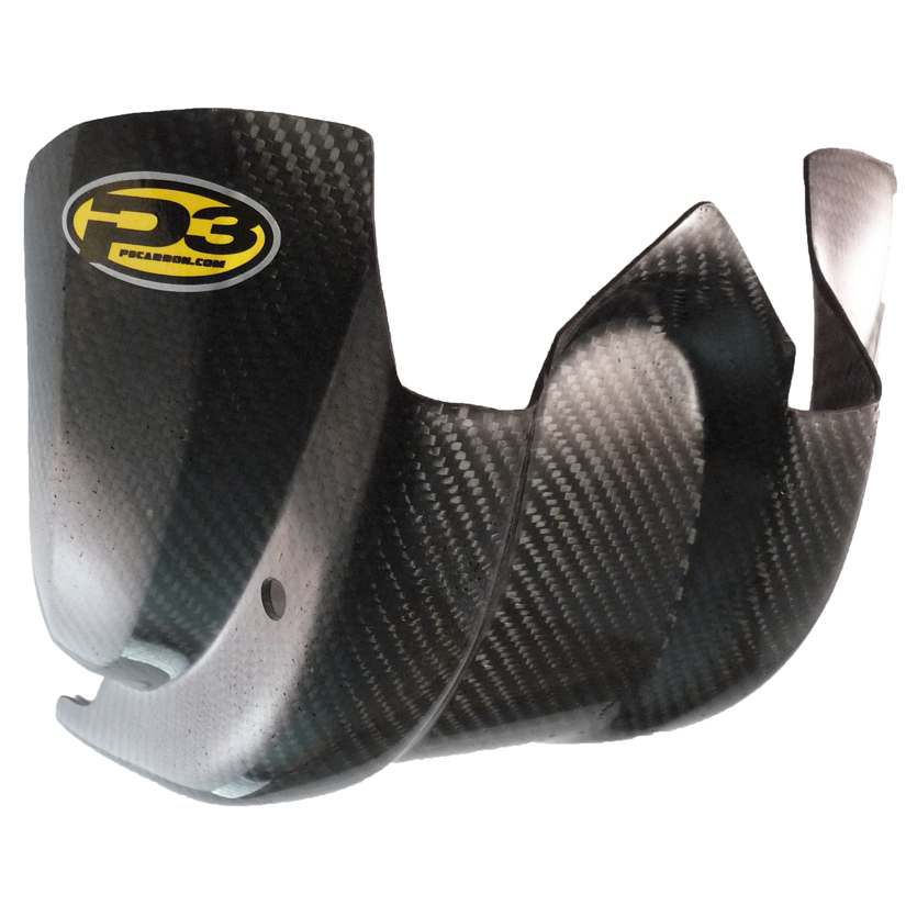 Main image of P3 Carbon Skid Plate Suzuki RMZ250 10-18