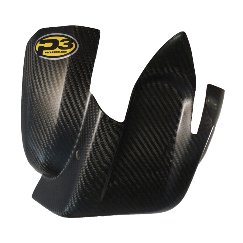 Main image of P3 Carbon Skid Plate Suzuki RMZ450 08-17