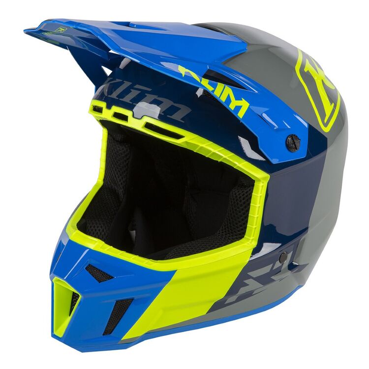 Main image of Klim F3 Helmet ECE/DOT (Electrik Lemonade) Small