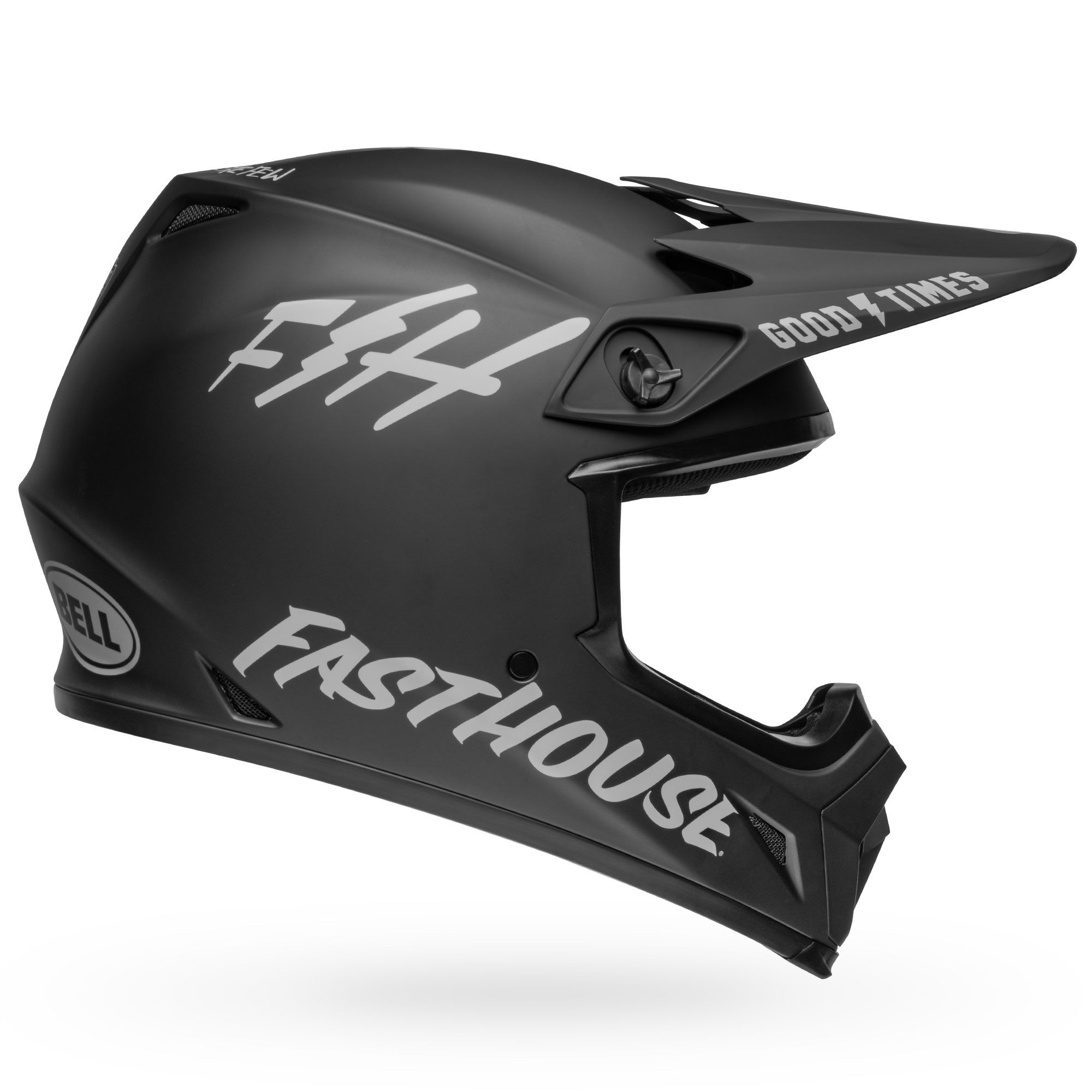 Main image of 2022 Bell MX-9 MIPS Fasthouse Matte Helmet (Black/Gray)