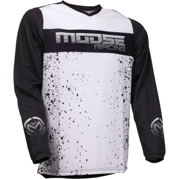 Main image of 2022 Moose Racing Qualifier Jersey (Black/White)