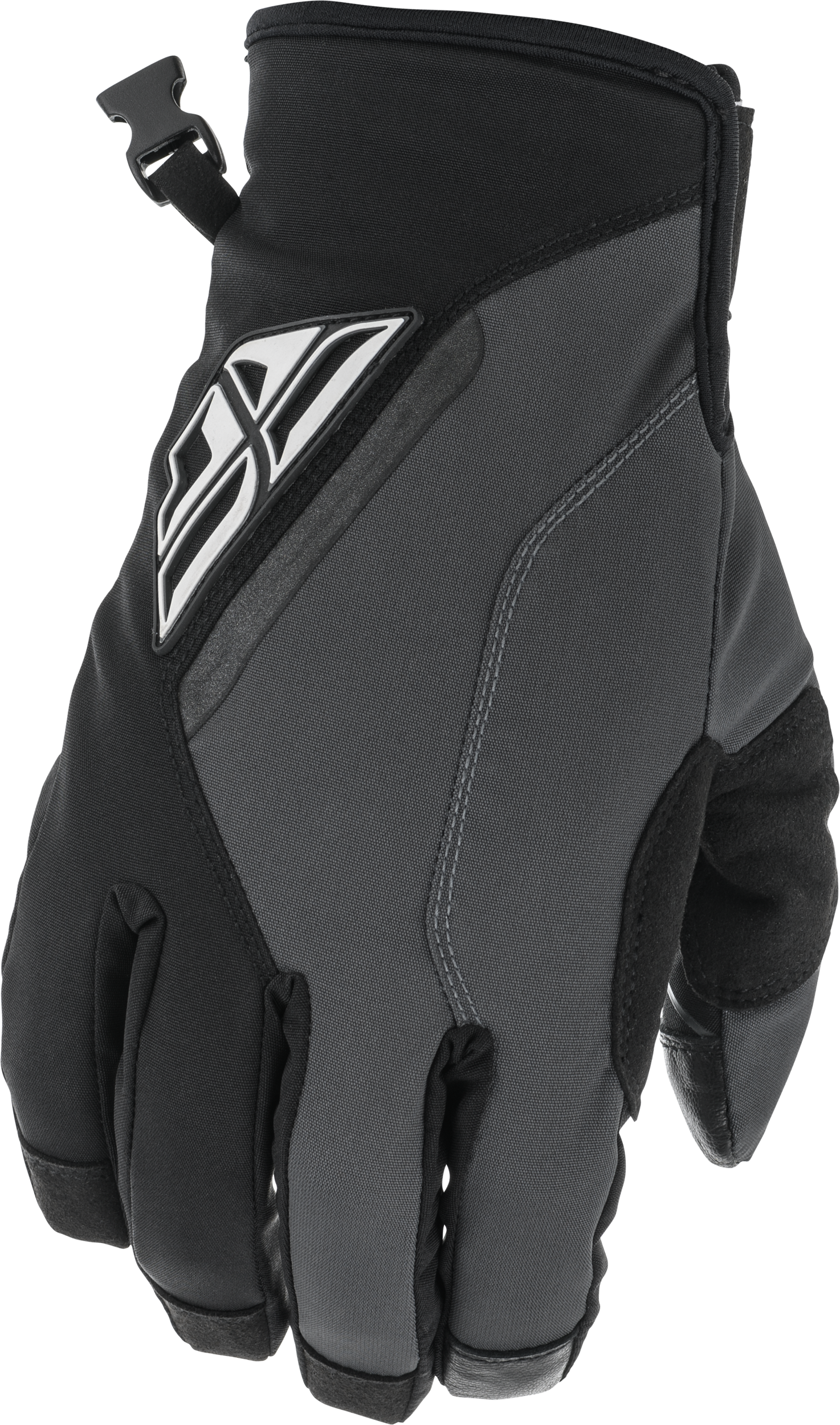 Main image of 2022 Fly Racing Title Gloves (Black/Grey)