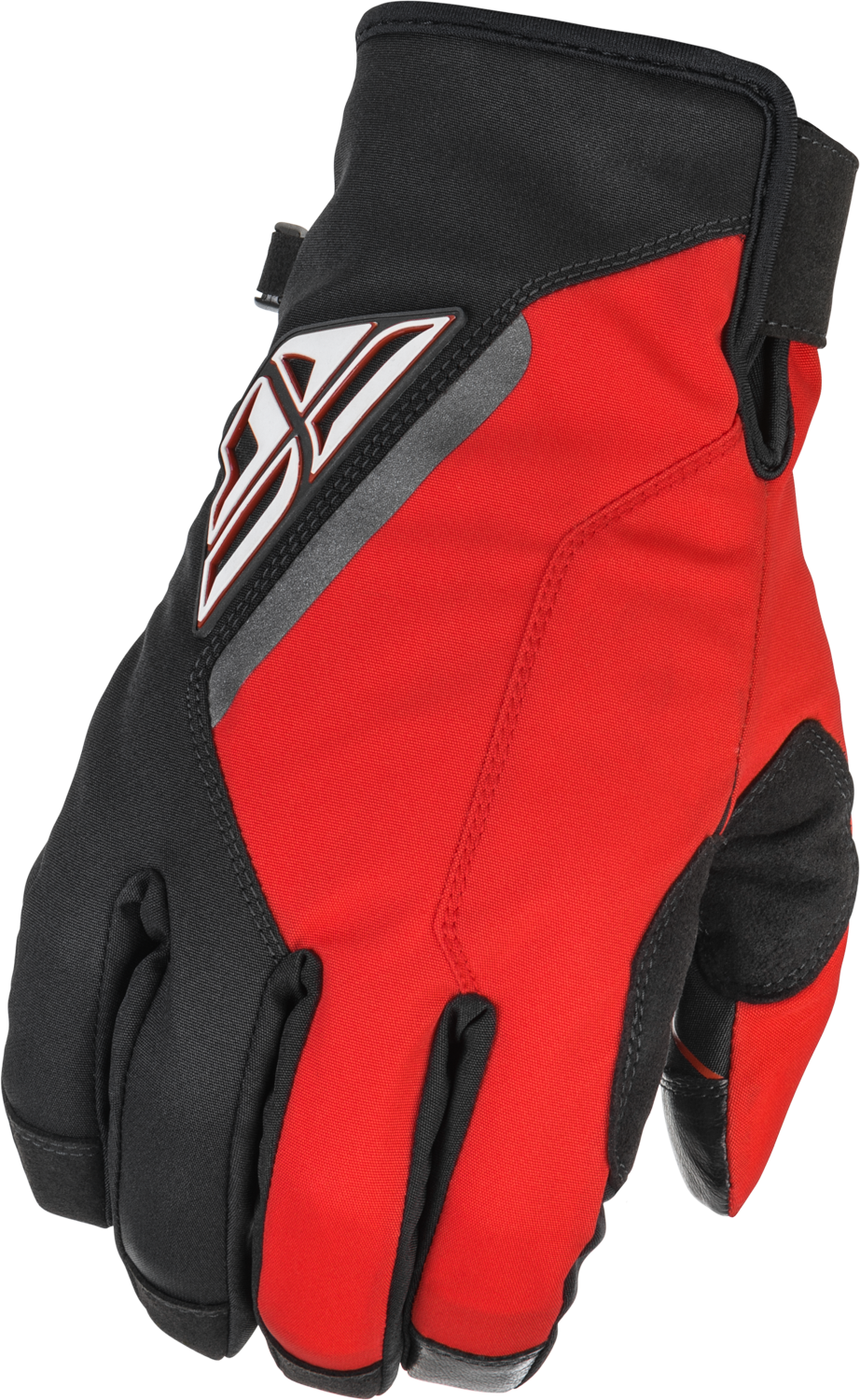 Main image of 2022 Fly Racing Title Gloves (Black/Red)