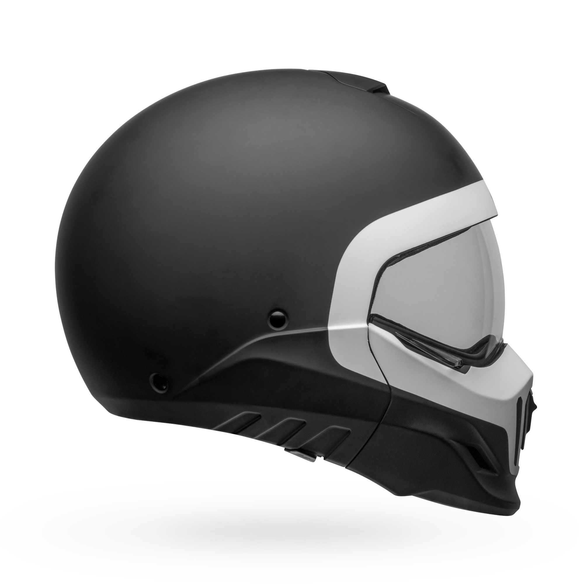 Main image of 2022 Bell Broozer Cranium Matte Helmet (Black/White)