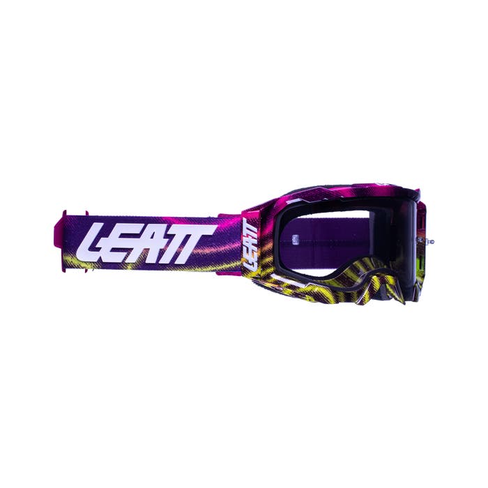 Main image of Leatt Velocity 5.5 Zebra 58% Goggle (Purple/Yellow)