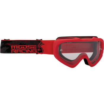 Main image of 2022 Moose Racing Qualifier Youth Agroid Goggles (Red)