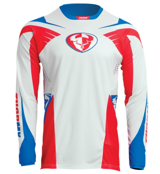 Main image of Thor Pulse 04 LE Jersey (Red/White/Blue)