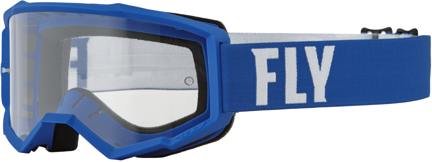 Main image of 2022 Fly Racing Focus Goggle Clear Lens (Blue/White)