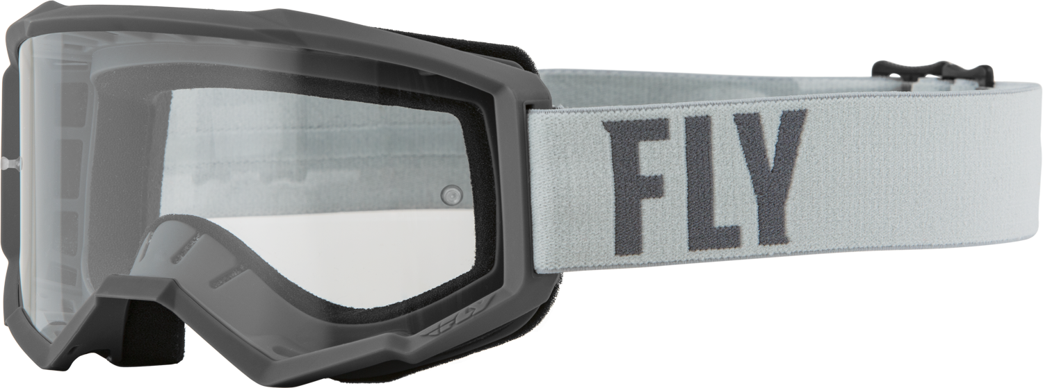 Main image of 2022 Fly Racing Focus Goggle Clear Lens (Grey/Dark Grey)