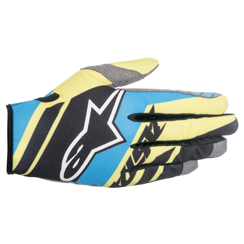 Main image of Alpinestars Racer Supermatic Glove (Blk/Bl/Yllw)