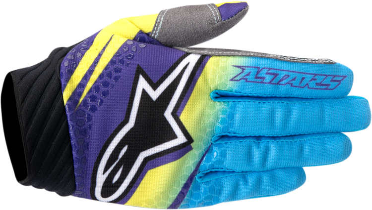 Main image of Alpinestars TechStar Venom Glove (Grn/Blu/Purp)