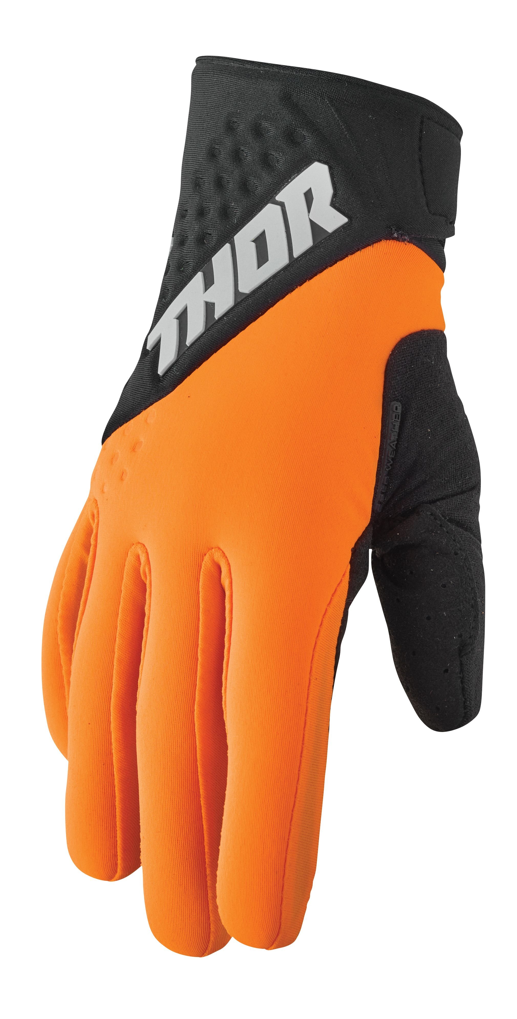 Main image of 2023 Thor Spectrum Cold Weather Gloves (Orange/Black)