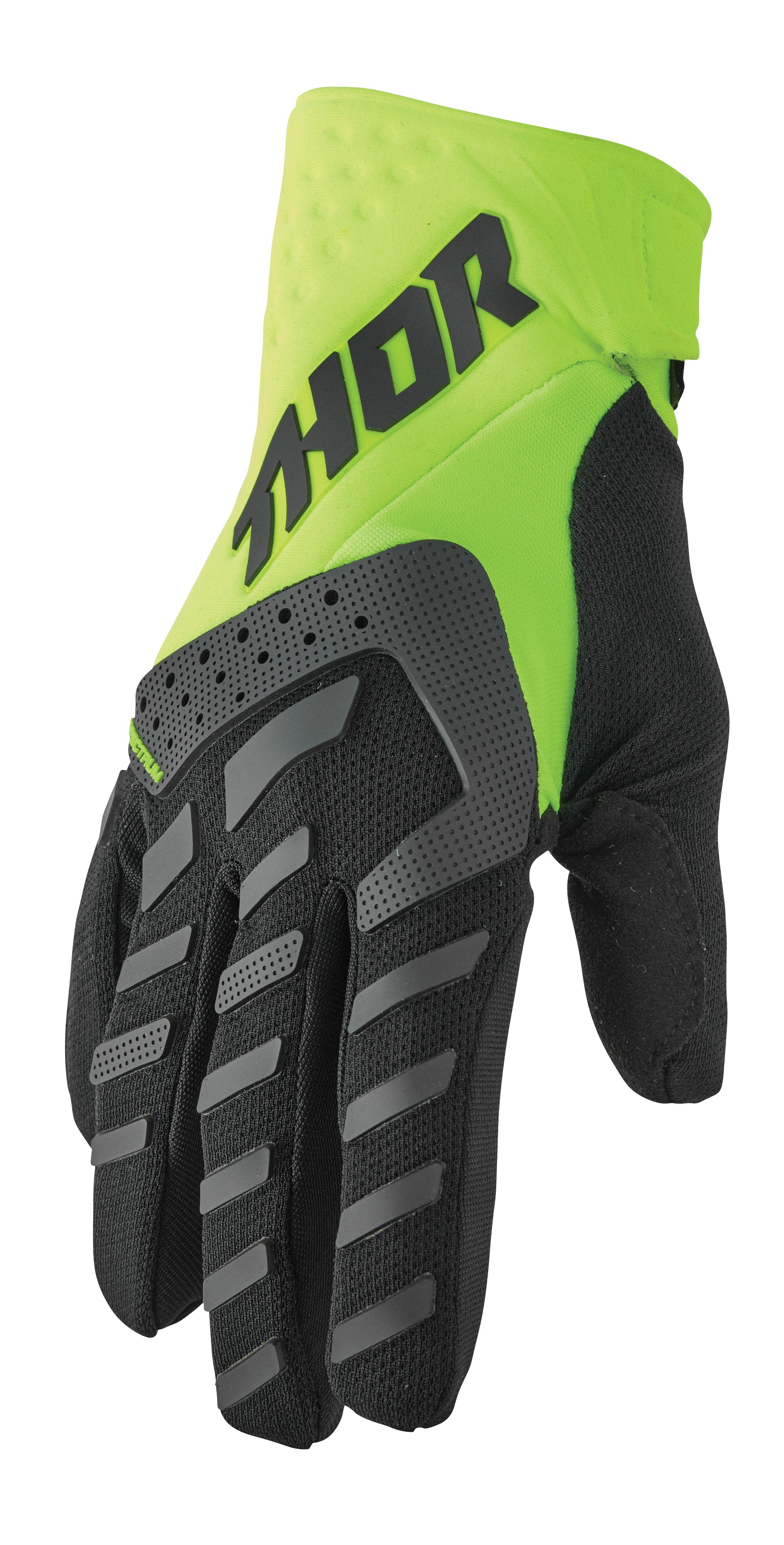 Main image of 2023 Thor Spectrum Gloves (Black/Acid)