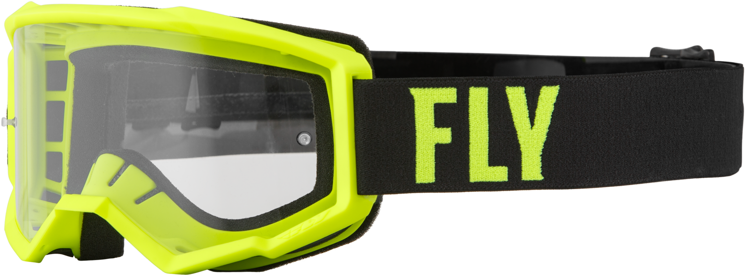 Main image of 2022 Fly Racing Focus Goggle Clear Lens (Yellow/Black)