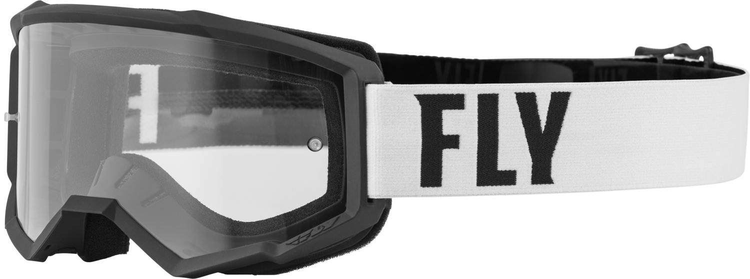 Main image of 2022 Fly Racing Focus Goggle Clear Lens (White/Black)