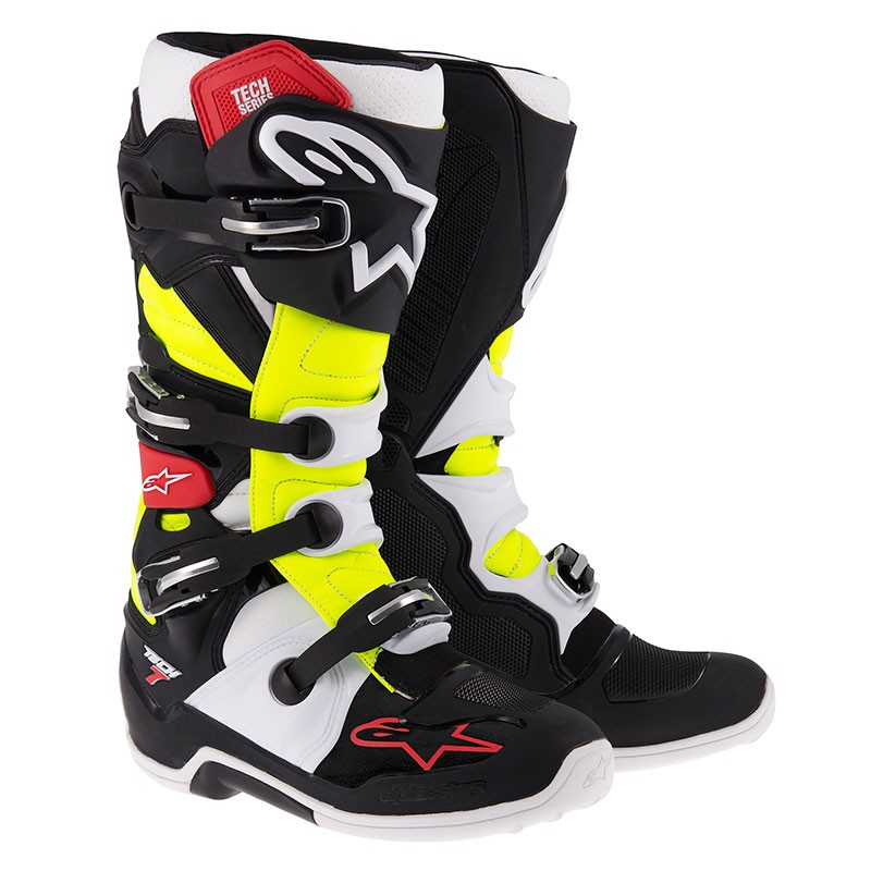 Main image of Alpinestars Tech 7 Boot (Blk/Rd/Yllw)