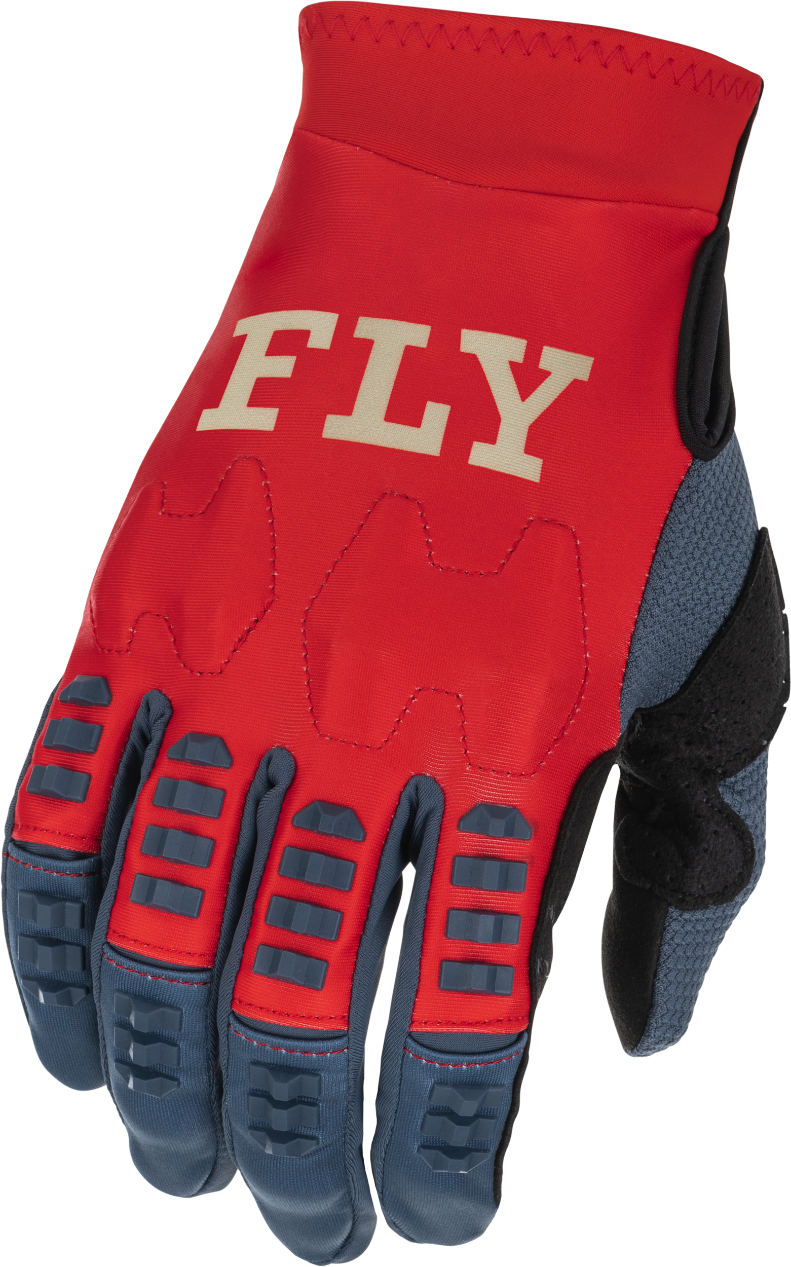 Main image of 2022 Fly Racing Evolution DST Gloves (Red/Grey)