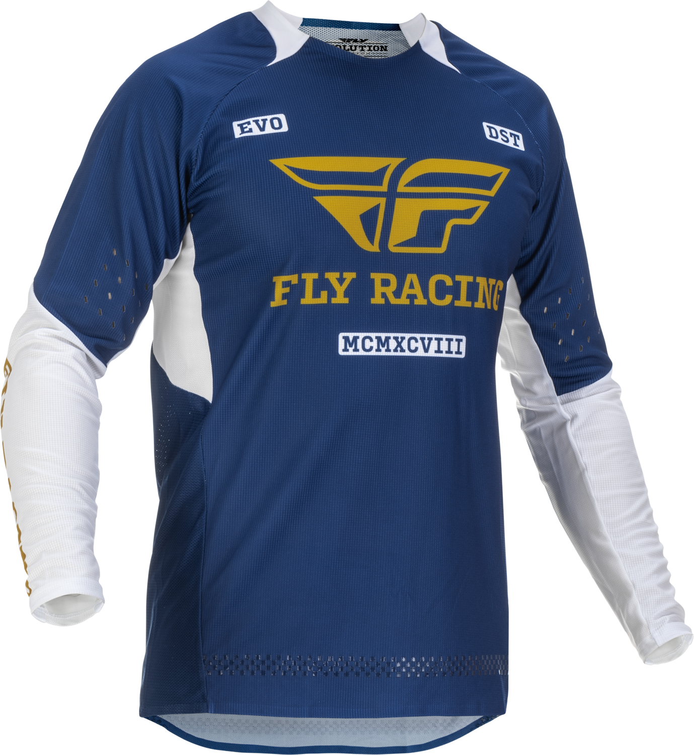 Main image of Fly Racing Evolution DST Jersey (Navy/White/Gold)