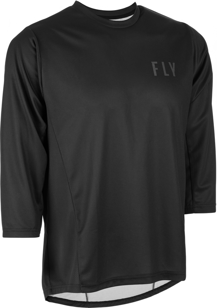 Main image of 2023 Fly Racing Ripa 3/4 Sleeve Jersey (Black)