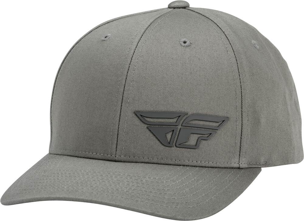 Main image of Fly Racing F-Wing Snap Back Hat (Grey)