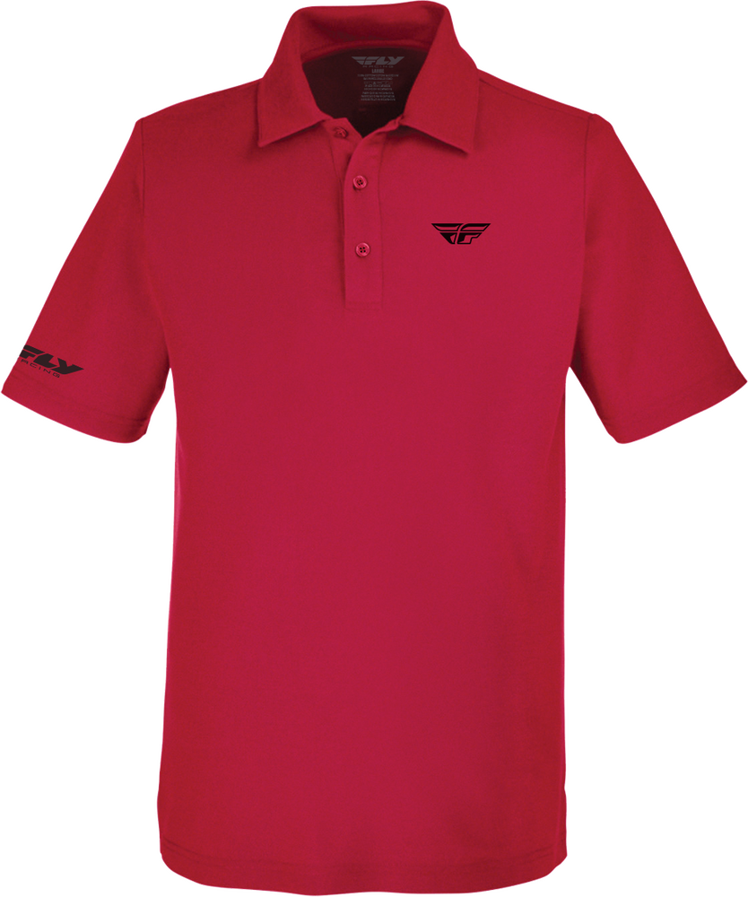 Main image of 2023 Fly Racing Performance Polo (Red)