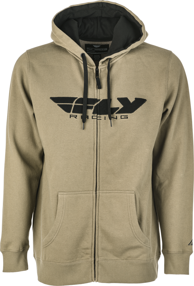 Main image of 2023 Fly Racing Corporate Zip Up Hoodie (Tan)