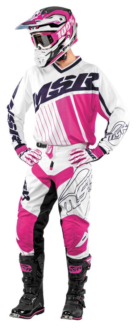Main image of MSR Axxis Youth Gear Set (Wht/Nvy/Pnk)