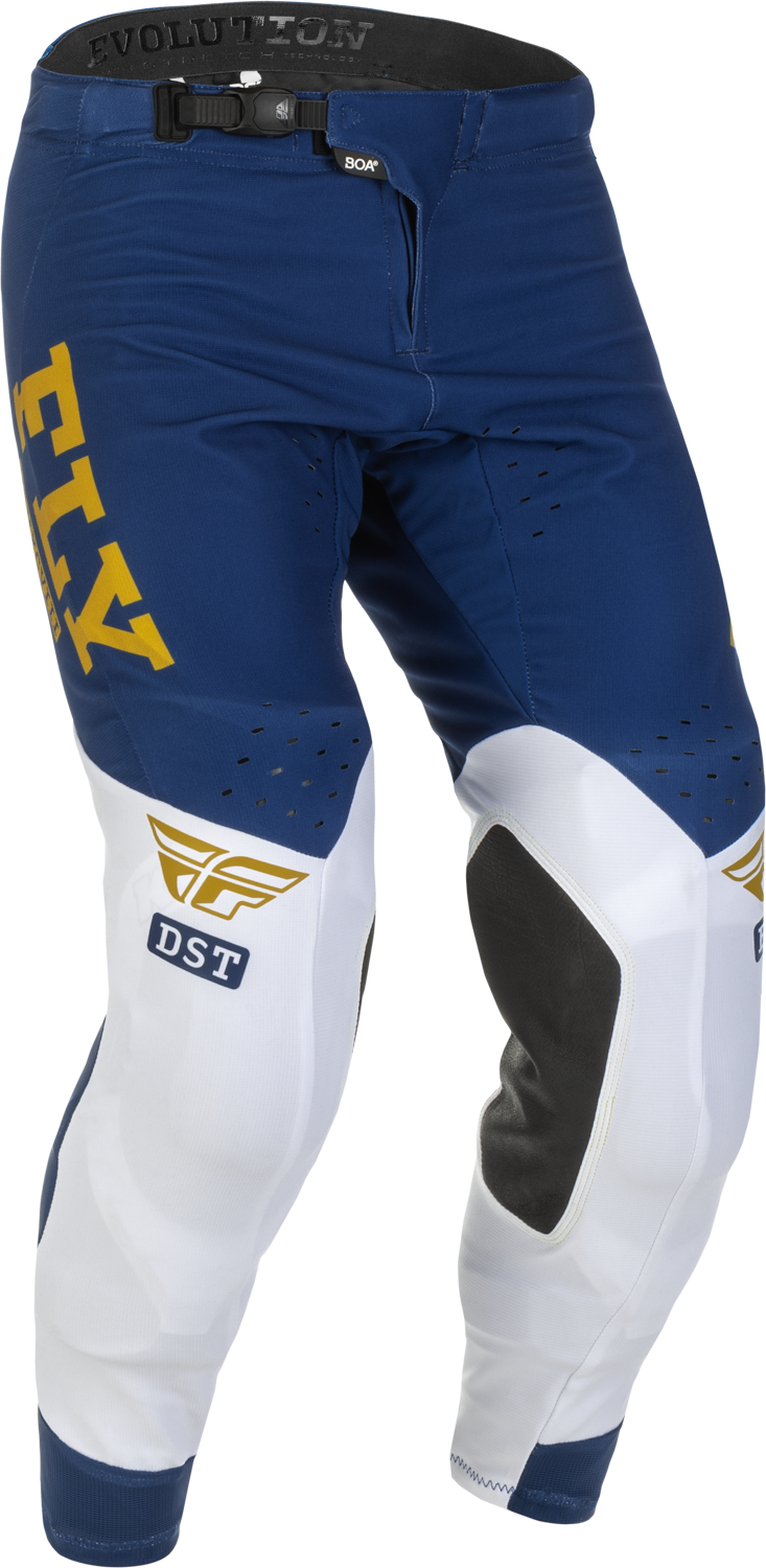 Main image of 2022 Fly Racing Evolution DST Pants (Navy/White/Gold)