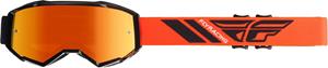 Main image of FLY Zone Youth Goggle (Black/Orange w/ Orange Mirror Lens)