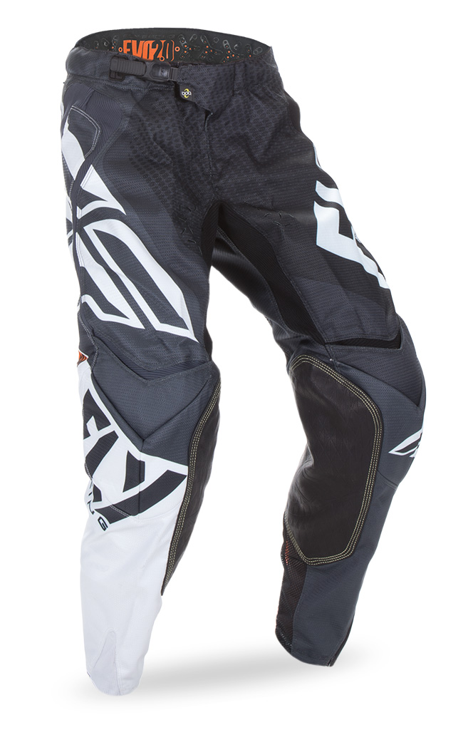 Main image of Fly Racing Evo 2.0 Pant (Blk/Wht/Org)