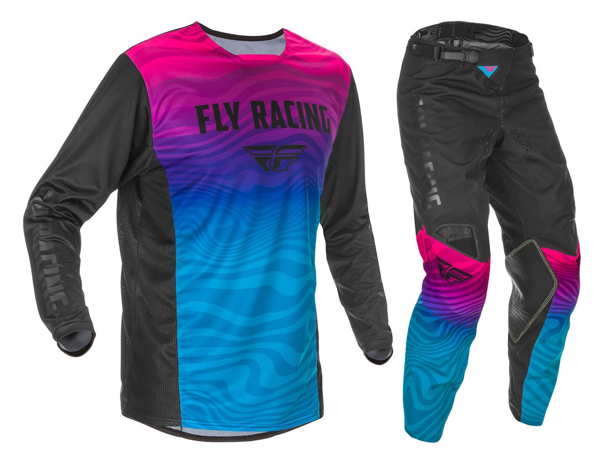 Main image of 2021 Fly Kinetic K121 Pants (Black/Pink/Blue)