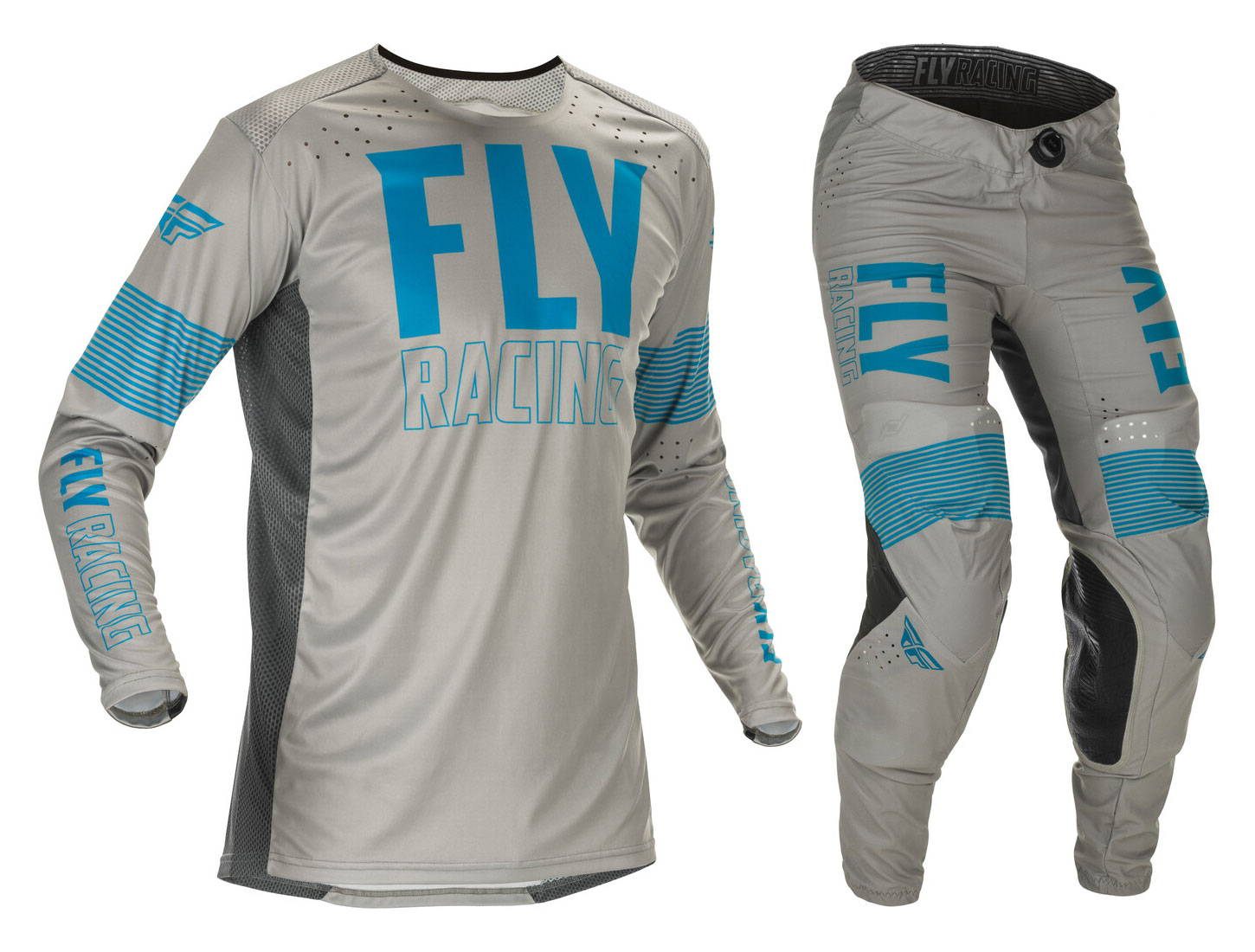 Main image of 2021 Fly Lite Gear Set (Grey/Blue)